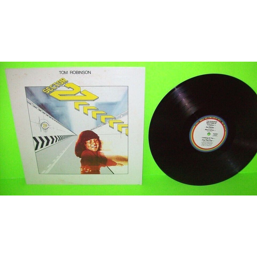 Tom Robinson Band Sector 27 Vinyl LP Record Album 1980 New Wave Pop Rock